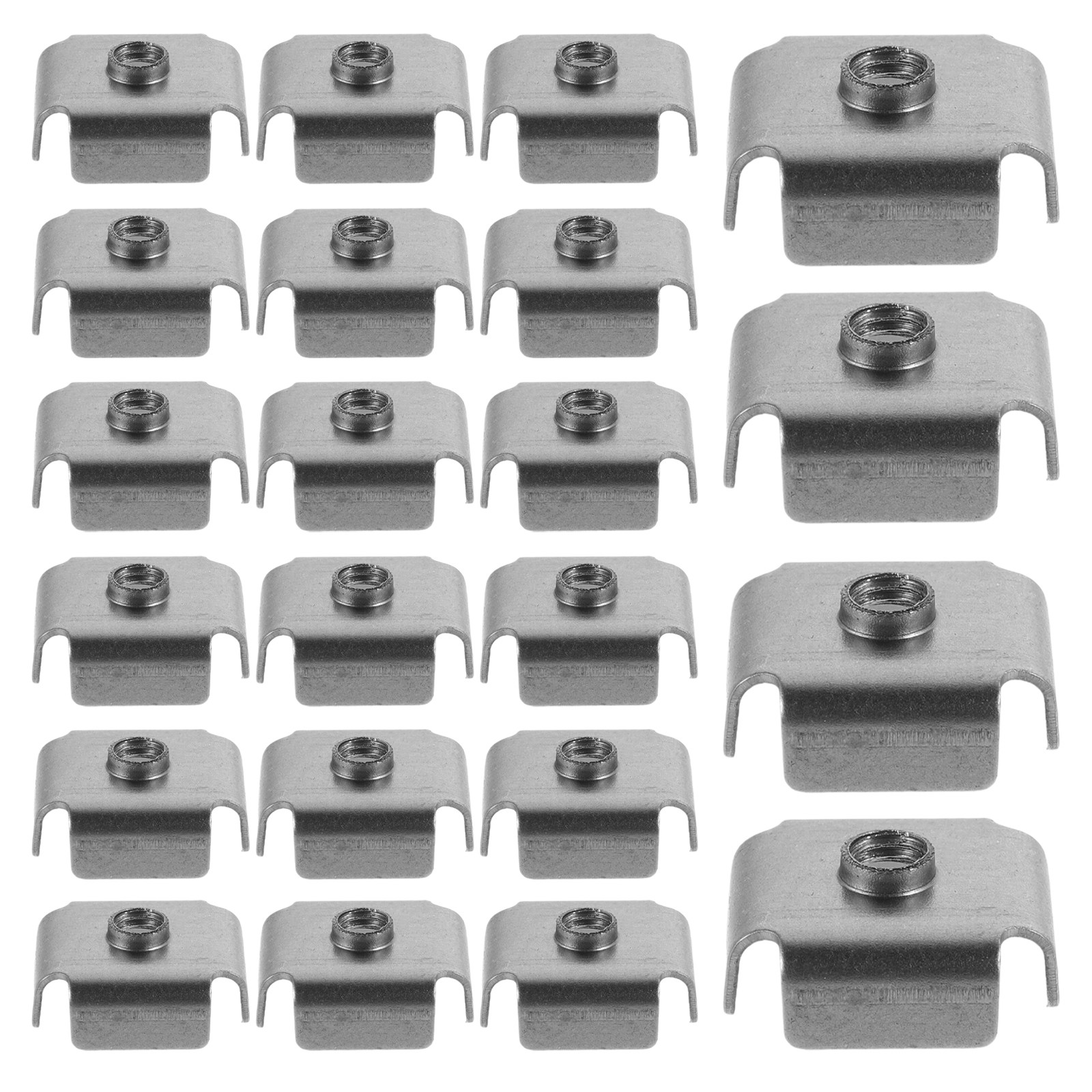 Woodworking Youtube - 200Pcs Square Tube Threaded Insert Nuts