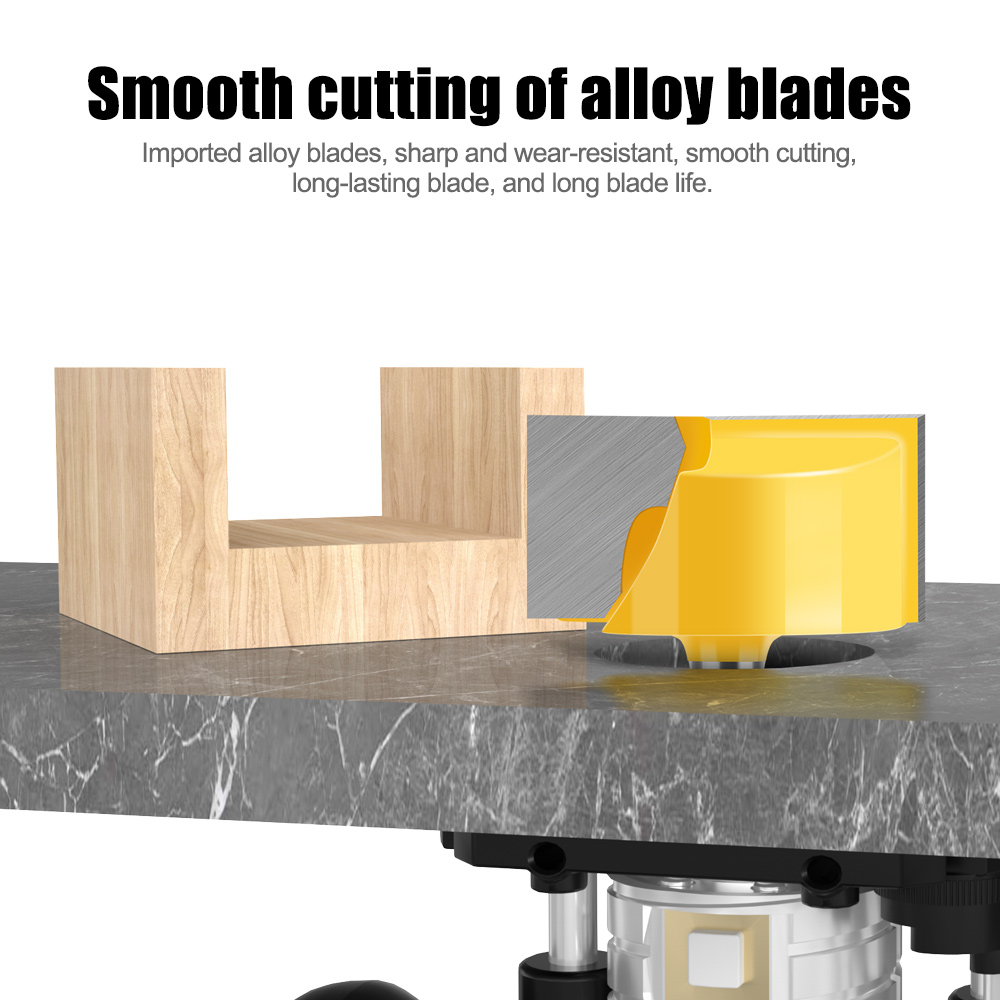 6mm Shank Bottom Cleaning Rout - Woodworking Rabbet recension och pris