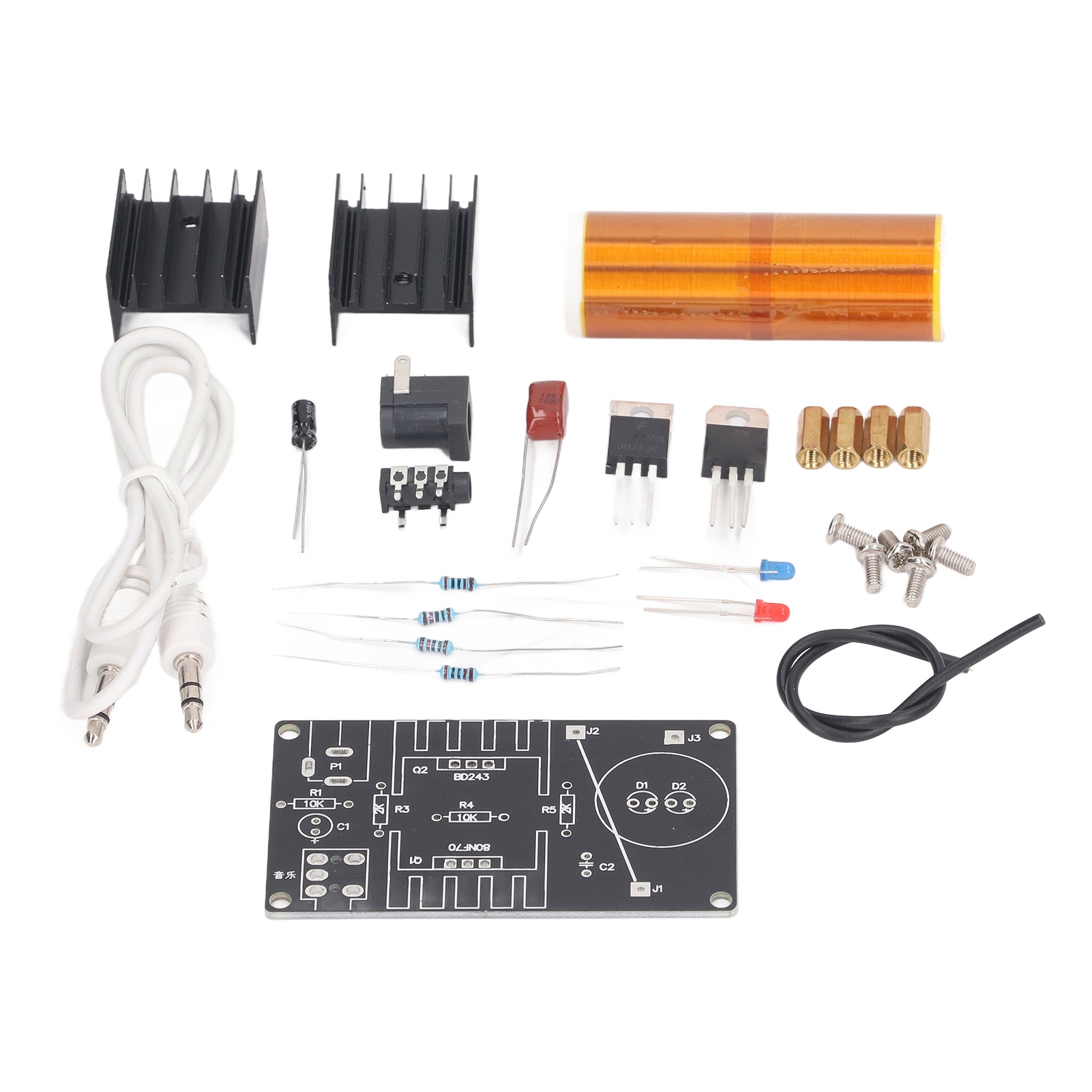 15W Mini Music Tesla Coil Kit  - Woodworking Kits For Adults recension och pris