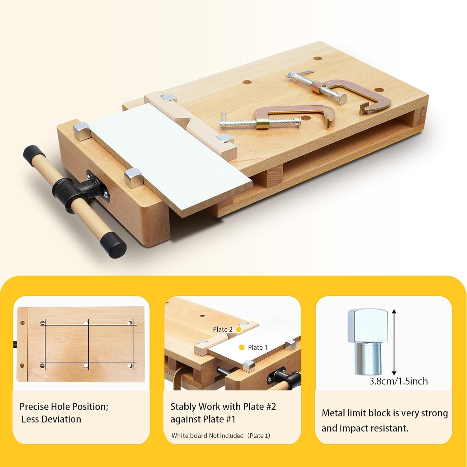 Hard Wood Work Bench Woodworki - Woodworking Vise Types recension och pris