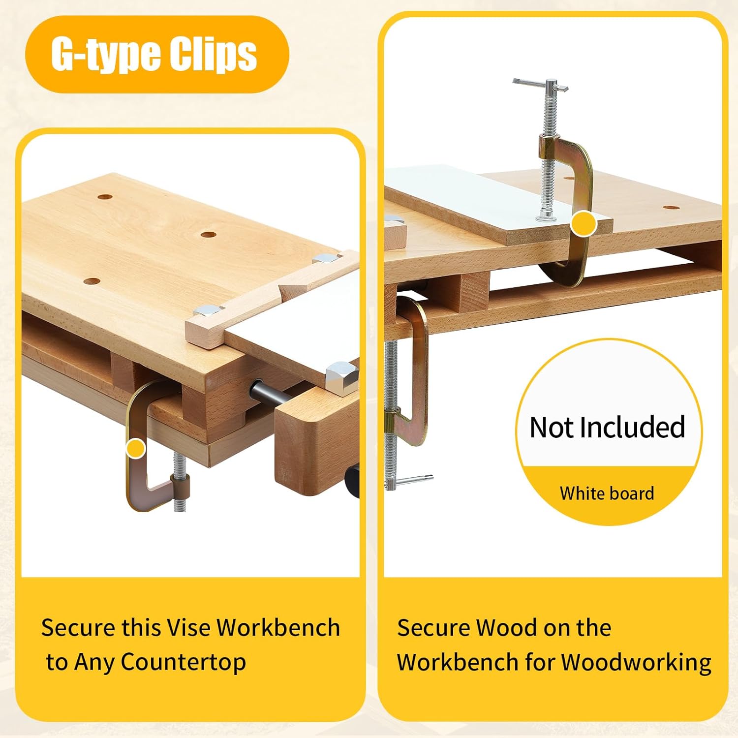 Hard Wood Work Bench Woodworki - Woodworking Vise Types recension och pris