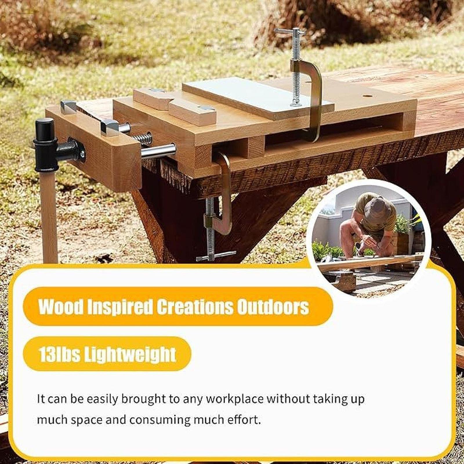 Woodworking Bench Vise Hard Wo - Woodworking Vise Types recension och pris