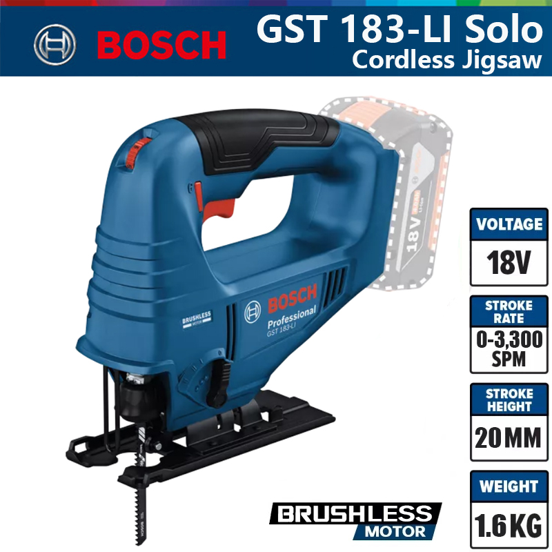 Bosch GST 183-LI Professional  - Woodworking Electric Saw recension och pris