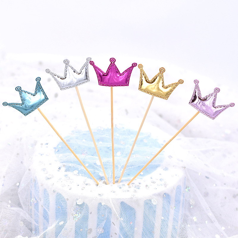 50pcs Cake Topper Crown Heart  - Woodworking School recension och pris