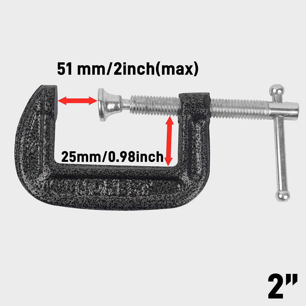 1Pc G-Type Heavy-Duty Woodwork - Woodworking Vise Types recension och pris