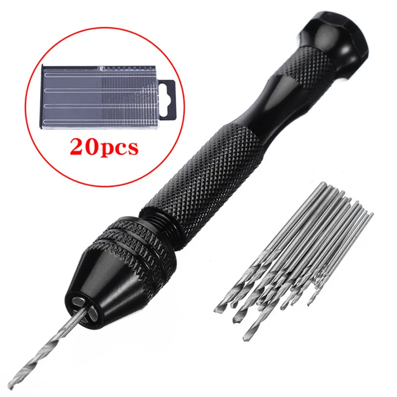 Mini Twist Drill Bits Hand Dri - Woodworking Vise Types recension och pris