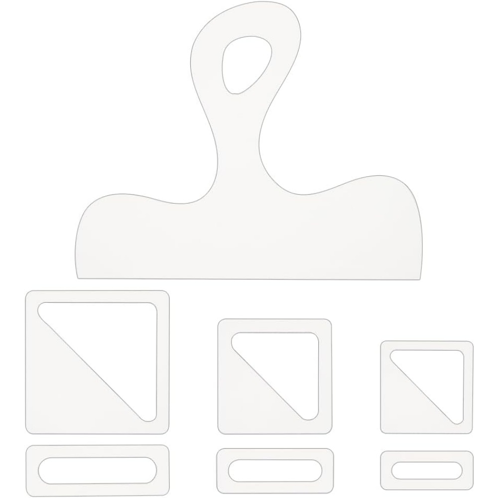 7Pcs Charcuterie Template Acry - Woodworking Company recension och pris