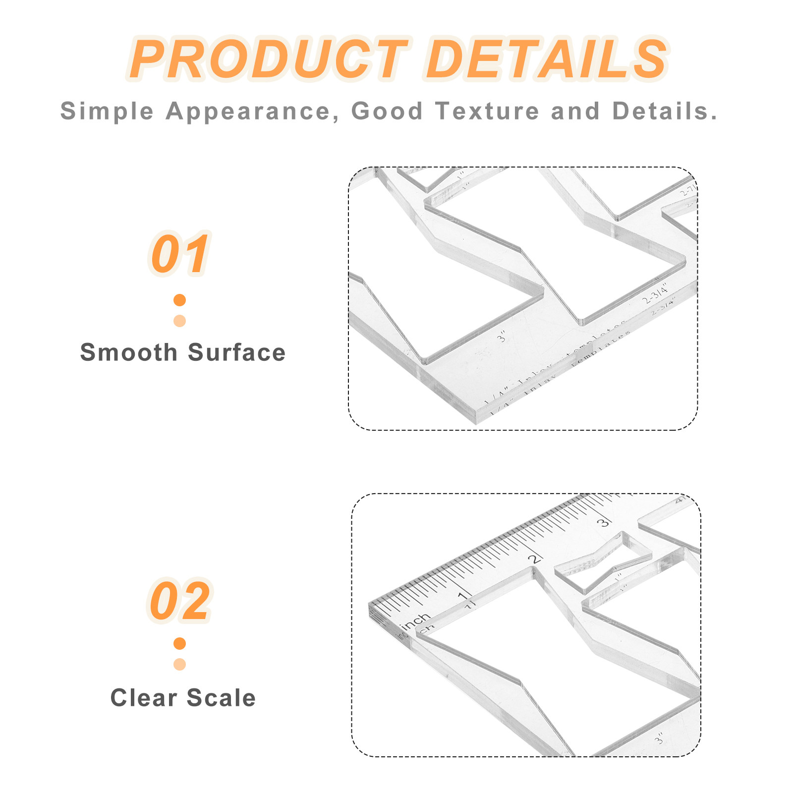 5Mm Acrylic Bowtie Router Temp - Woodworking Templates recension och pris