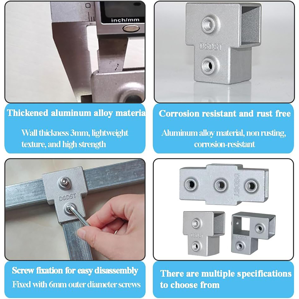 20/25/30mm Square Tube Connect - Woodworking Youtube Free recension och pris