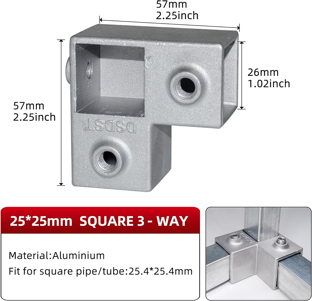 20/25/30mm Square Tube Connect - Woodworking Youtube Free recension och pris