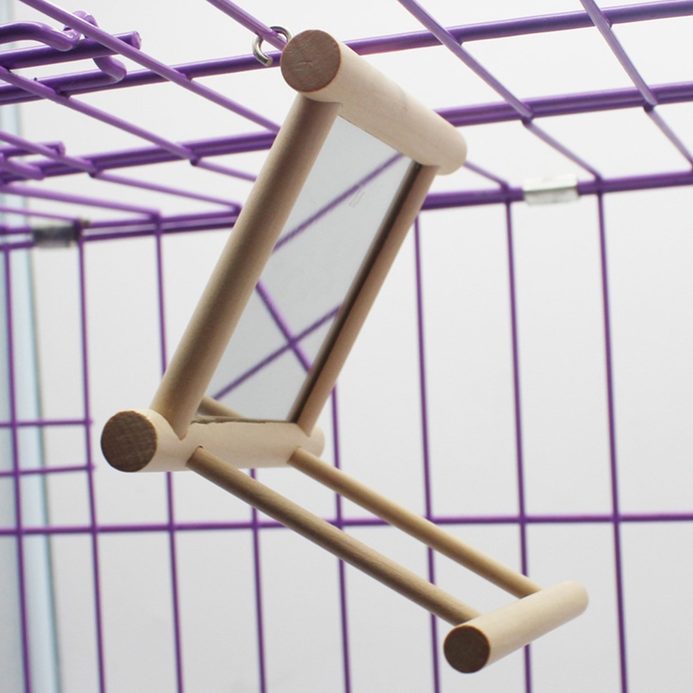 Wood Wood Bird Cage Perch Mirr - Woodworking Zone recension och pris