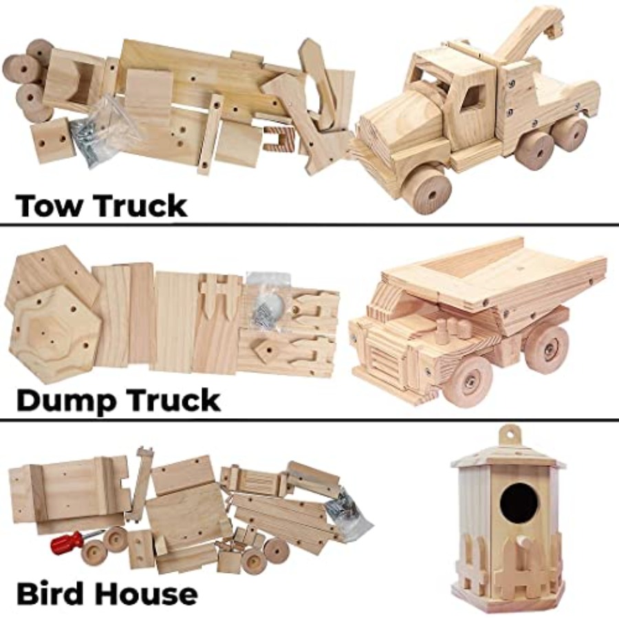 Woodworking Building Kit for a - Woodworking Kits For Adults recension och pris