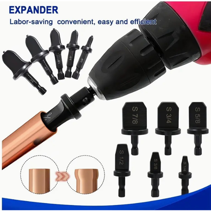6pc Copper Tube Hole Expander  - Woodworking Youtube Free recension och pris