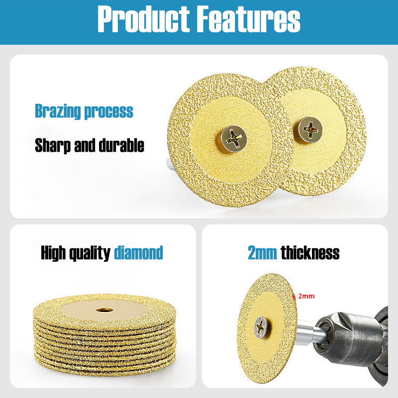 40mm Braze Diamond Saw Blade M - Woodworking Electric Saw recension och pris