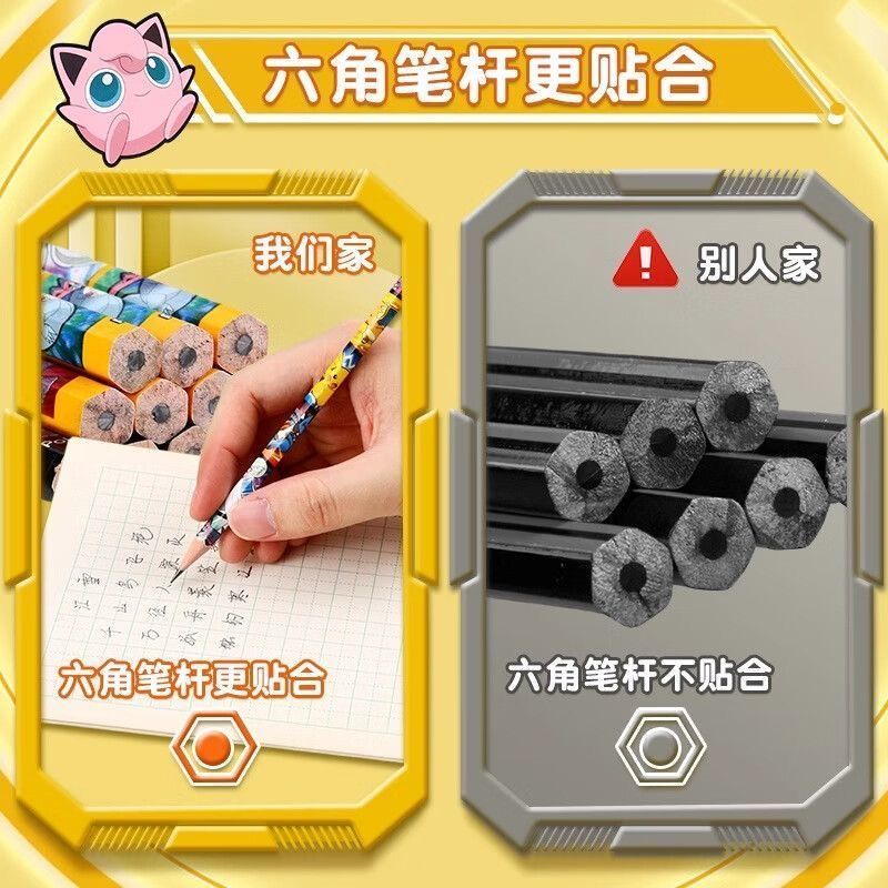 Pokémon Wooden Pencil for Elem - Woodworking School recension och pris