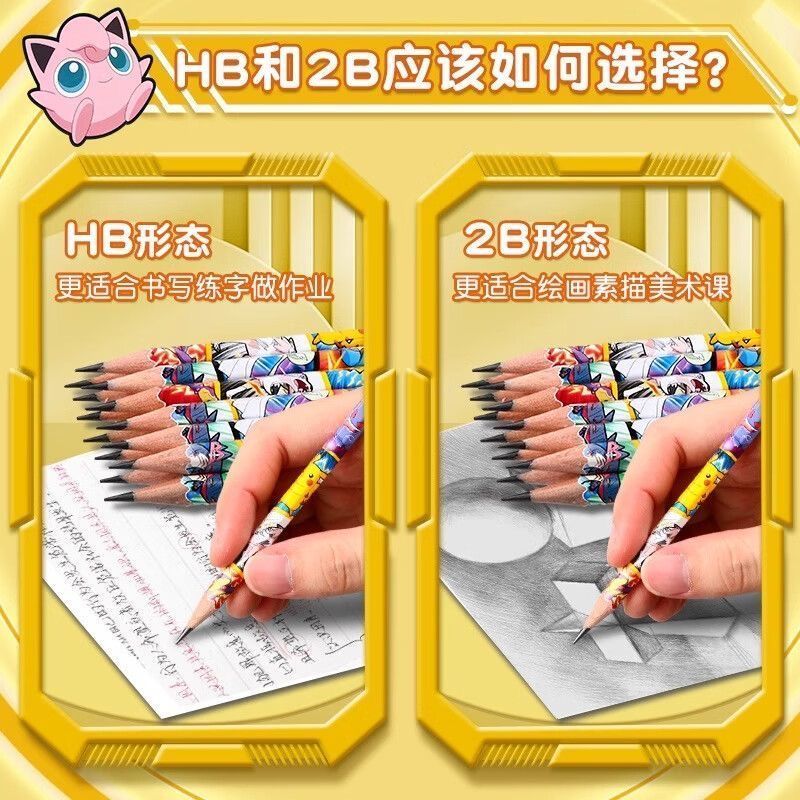Pokémon Wooden Pencil for Elem - Woodworking School recension och pris