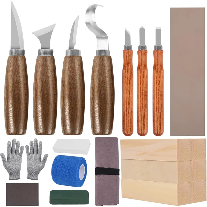 Wood Carving Kit Wood Carving  - Woodworking Kits For Adults recension och pris