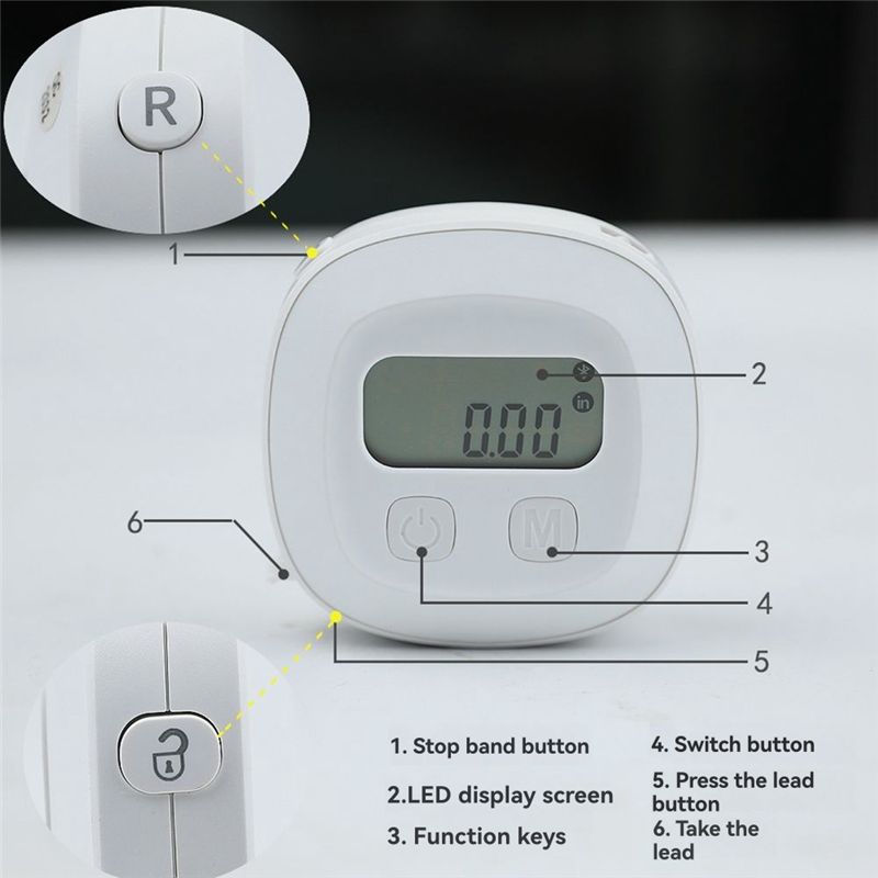 ABJI-Smart Body Tape Measure F - Woodworking Unlimited recension och pris