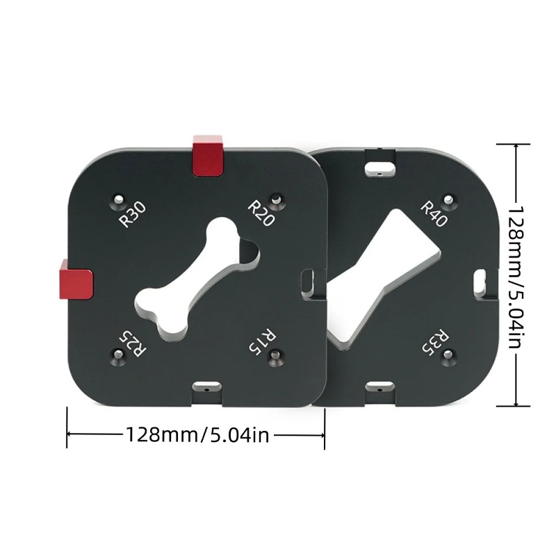 R15/R20/R25/R30/R35/R40/R45/R5 - Woodworking Templates recension och pris