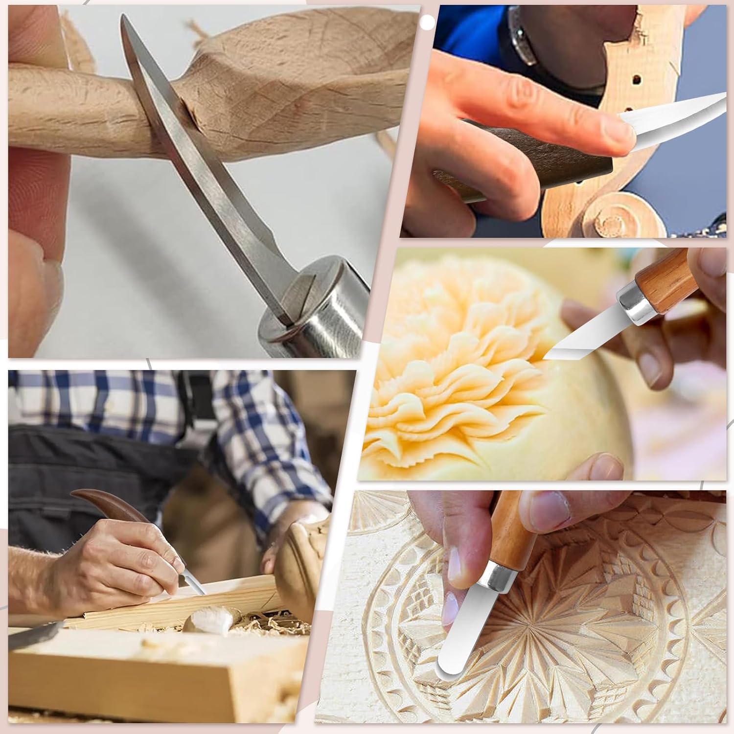 Wood Carving Beginner Kit with - Woodworking Kits For Adults recension och pris