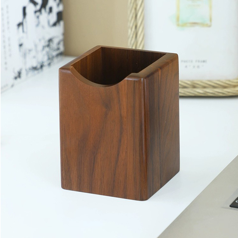 Natural Walnut Pen Holder Wood - Woodworking School recension och pris