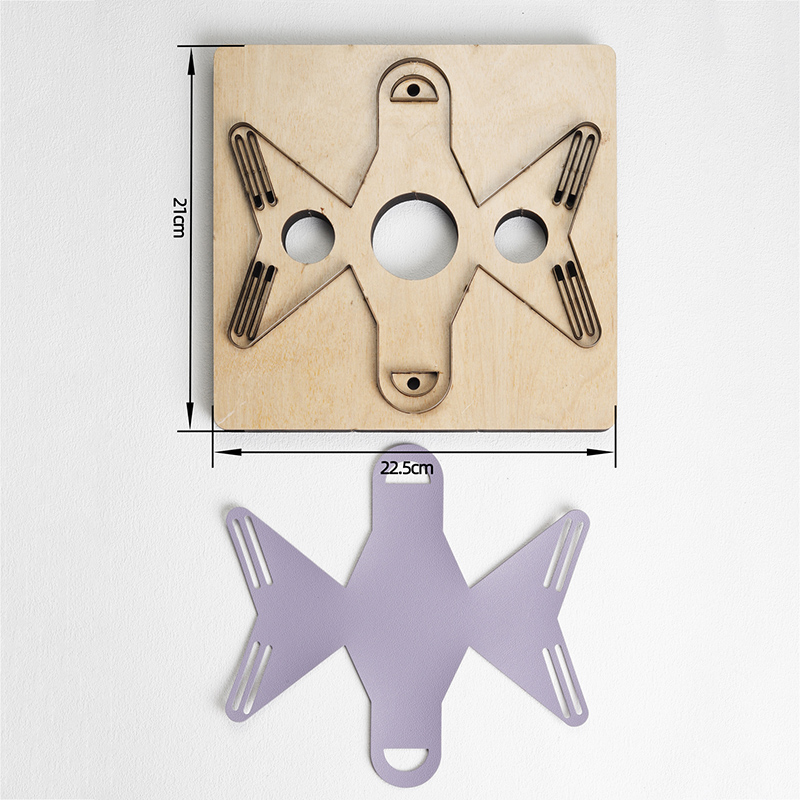 Leather Cutting Die Cut Leathe - Woodworking Templates recension och pris