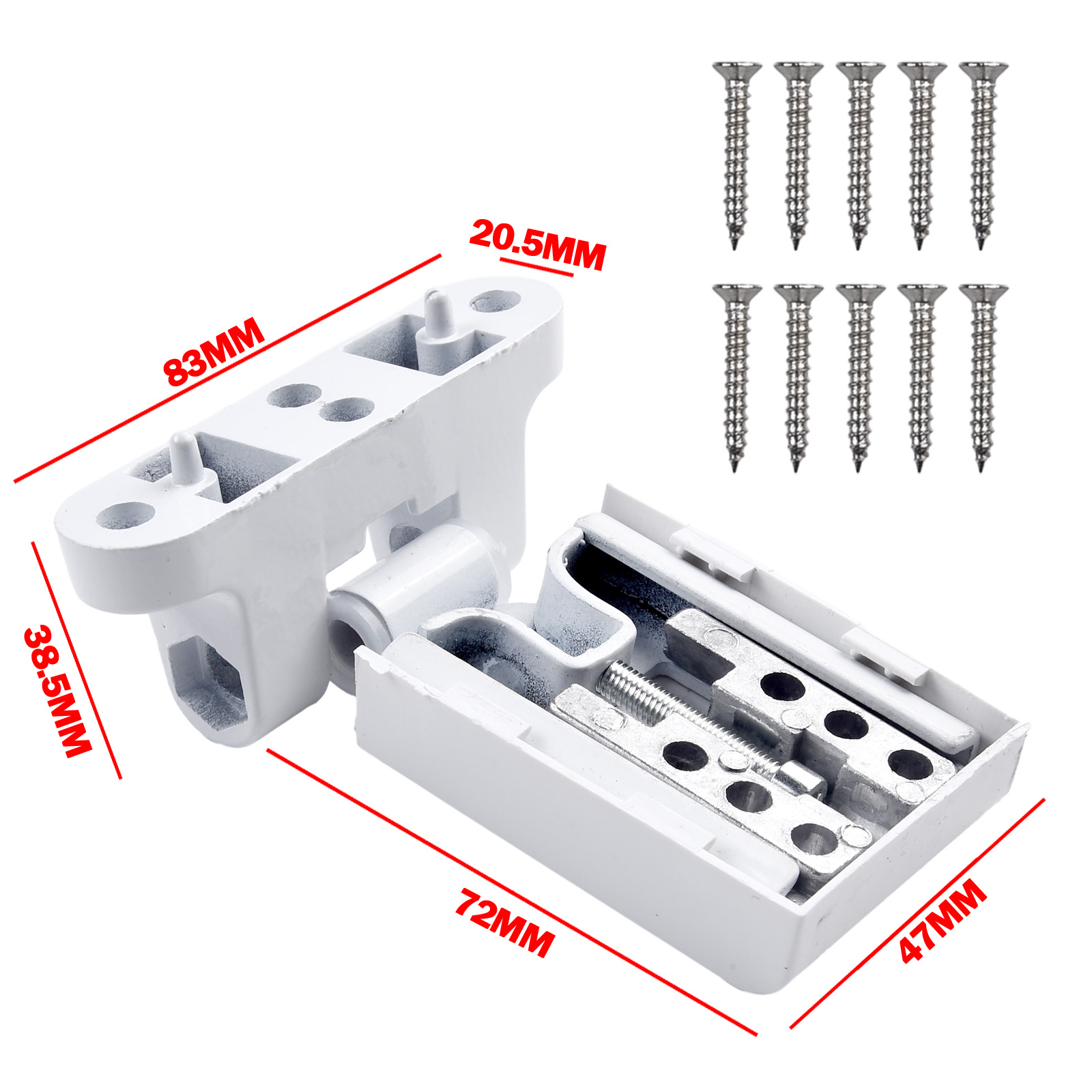 1PC Door Flag Hinge Door Hinge - Woodworking Usa recension och pris