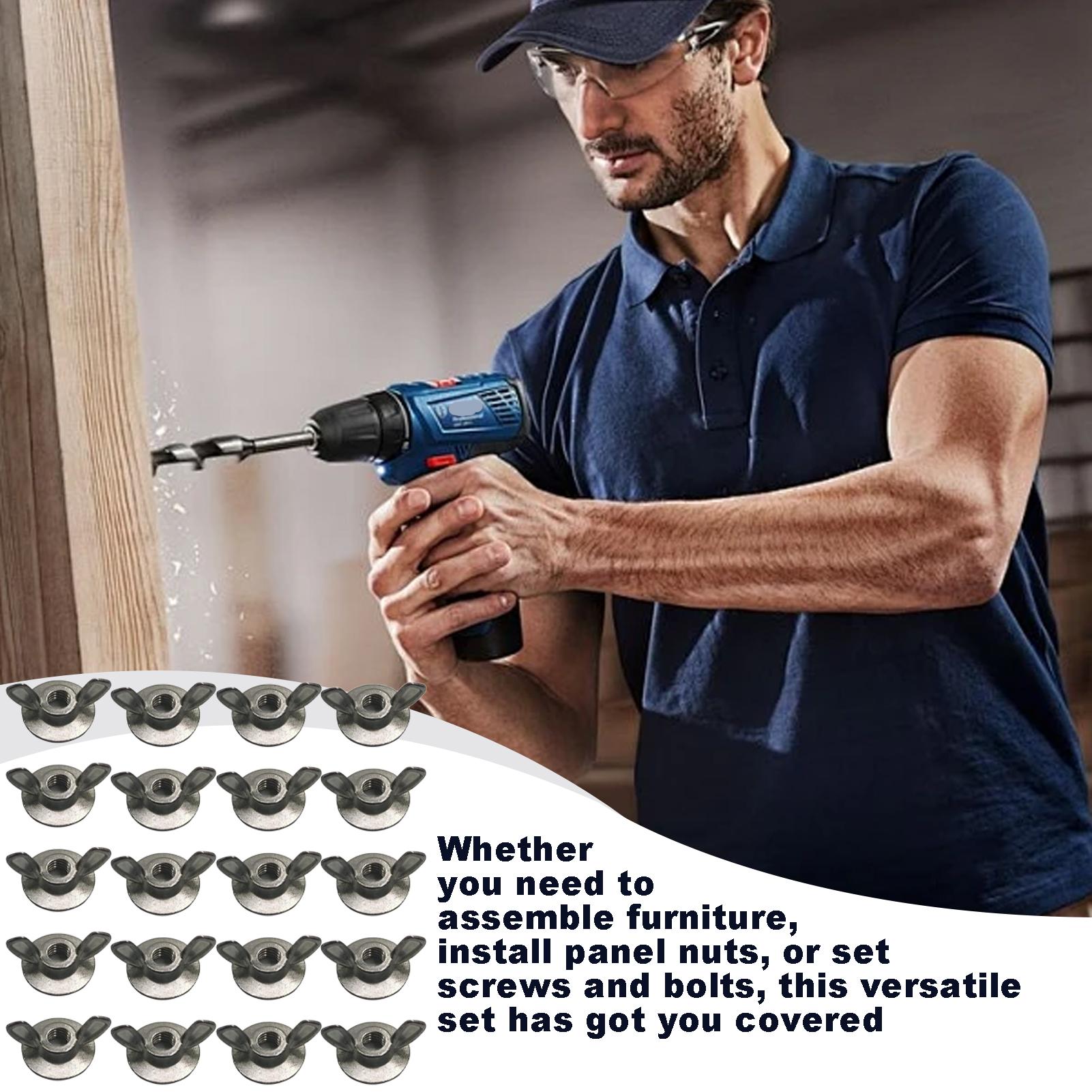 Wing Nut Kit 1/4-Inch Steel Er - Woodworking Kits For Adults recension och pris
